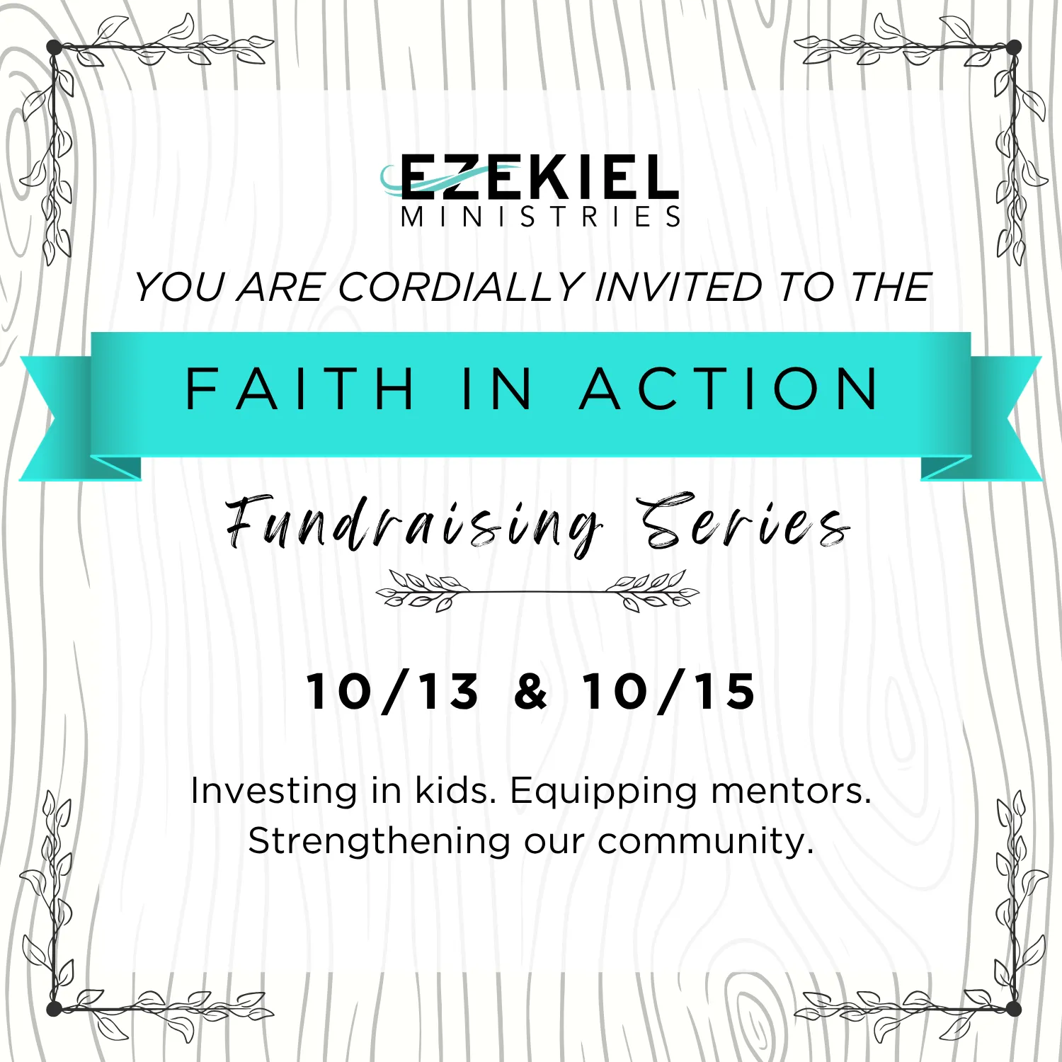 Faith In Action Fundraiser